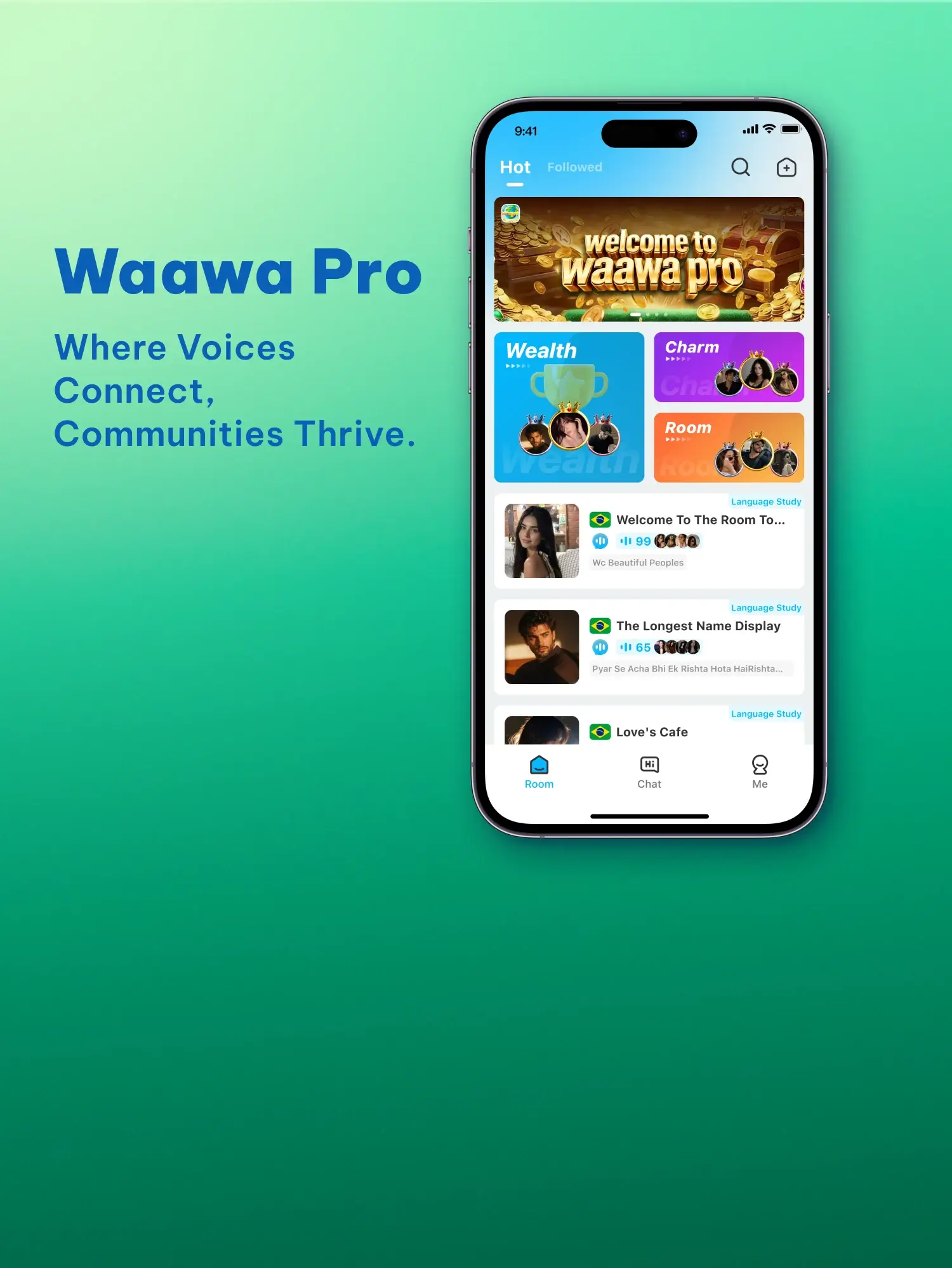 Waawa Pro — Where Voices Connect, Communities Thrive.